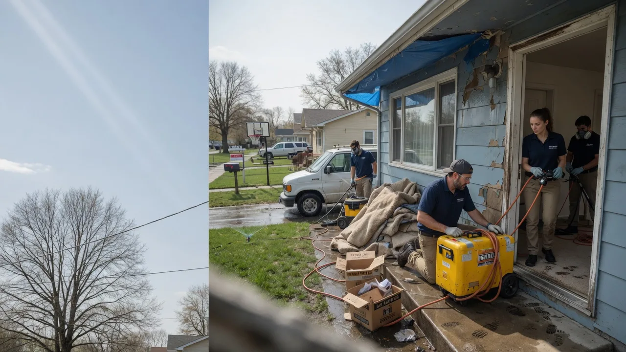 Basement Flood Cleanup in Templeton, PA near me